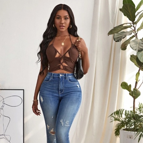 Brown top - Picture 3 of 5